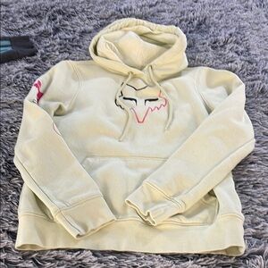 Fox Racing Beige Hoodie